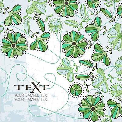 EPS 해외이미지 배너 꽃 선 백그라운드 꽃무늬 일러스트 텍스트 프레임 사람없음 엘리먼트 해외202004 해외일러스트 식물 무늬 파일형식 벡터 이미지허브