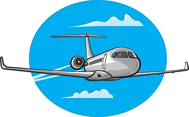 EPS 해외이미지 구름 여행 일러스트 하늘 비행기 플랫 고급 항공 상업 제트기 VIP 해외202004 해외일러스트 자연요소 컨셉 항공교통 대중교통 파일형식 벡터 이미지허브