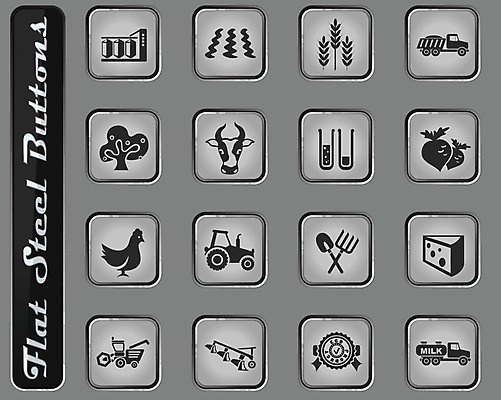 EPS 해외이미지 식물 포크 밭 농업 채소 일러스트 조류 치즈 육류 옥수수 치킨 가축 우유 소 플랫 엘리베이터 땅 밀 삽 심볼 탱크 짐차 쟁기 증명서 철강 귀리 해외202004 해외일러스트 동물 식기 산업 식재료 포유류 자동차 유제품 곡류 닭고기요리 파일형식 벡터 이미지허브