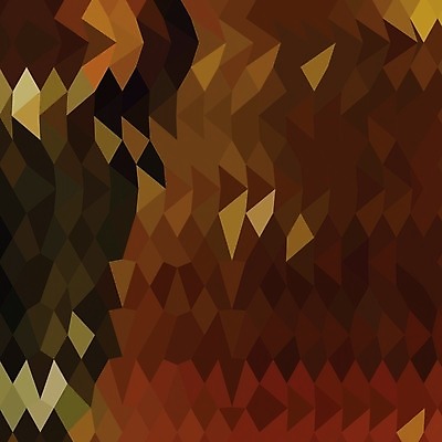 EPS 해외이미지 백그라운드 일러스트 추상 갈색 3D 종이접기 모자이크 적갈색 폴리곤 해외202004 해외일러스트 종이 컬러 무늬 디지털합성 접기 파일형식 벡터 이미지허브