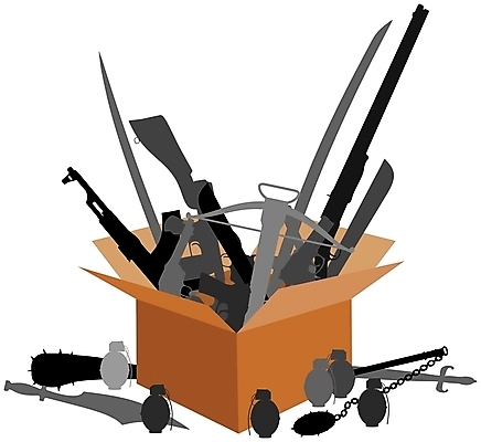 포토 JPG 해외이미지 무기 일러스트 사람없음 그래픽 상자 칼 위험 전쟁 수류탄 고립 총포 해외202004 해외포토 컨셉 파일형식 이미지허브