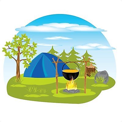 EPS 해외이미지 식물 구름 음식 일러스트 하늘 텐트 사람없음 여름 식사 바위 모닥불 허브 해외202004 해외일러스트 자연요소 계절 불 캠핑도구 돌_바위 파일형식 벡터 이미지허브