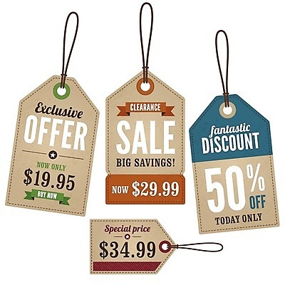 EPS 해외이미지 스티커 일러스트 사람없음 세트 갈색 꼬리표 라벨 세일 빈티지 해외202004 해외일러스트 컬러 컨셉 프레임 파일형식 벡터 이미지허브