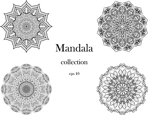 EPS 해외이미지 디자인 꽃 종교 문화 백그라운드 꽃무늬 패턴 불교 일러스트 요가 추상 휴가 동양인 장식 세트 유행 검은색 수확 덮개 흰색 원형 화려 우아함 인쇄 인도인 수집 심볼 명상 그림 질감 부족 고립 만다라 아랍어 힌두교 스타일 해외202004 해외일러스트 도형 외국인 식물 웰빙 컬러 컨셉 무늬 농업 인종 뚜껑 파일형식 벡터 이미지허브