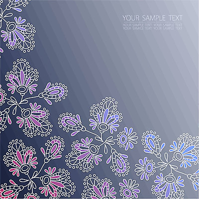 EPS 해외이미지 배너 꽃 선 백그라운드 꽃무늬 일러스트 텍스트 프레임 사람없음 엘리먼트 해외202004 해외일러스트 식물 무늬 파일형식 벡터 이미지허브