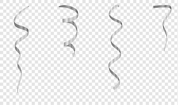 EPS 해외이미지 리본 일러스트 사람없음 세트 엘리먼트 해외202004 해외일러스트 파일형식 벡터 이미지허브