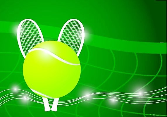 EPS 해외이미지 디자인 스포츠 백그라운드 컨셉 일러스트 공 아이디어 장식 초록색 테니스 게임 흰색 라켓 원형 테니스공 오브젝트 해외202004 해외일러스트 도형 스포츠용품 컬러 놀이 구기 테니스용품 파일형식 벡터 이미지허브