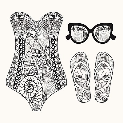 EPS 해외이미지 디자인 수영복 선 바다 여행 백그라운드 패턴 일러스트 자연 휴가 조개 흑백 미술 그래픽 여름 세트 선글라스 유행 검은색 껍질 흰색 스케치 수집 그림 질감 해외202004 해외일러스트 옷 계절 안경 컬러 무늬 문화예술 어패류 촬영기법 생태계 파일형식 벡터 이미지허브