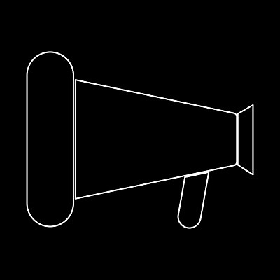 EPS 해외이미지 음악 일러스트 뿔 말하기 컴퓨터 확성기 소리 장비 흰색 긴급 발표 메시지 심볼 오브젝트 사인 공포 오디오 시끄러움 목소리 경보 항의 해외202004 해외일러스트 컬러 모션 문화예술 전자제품 파일형식 벡터 이미지허브