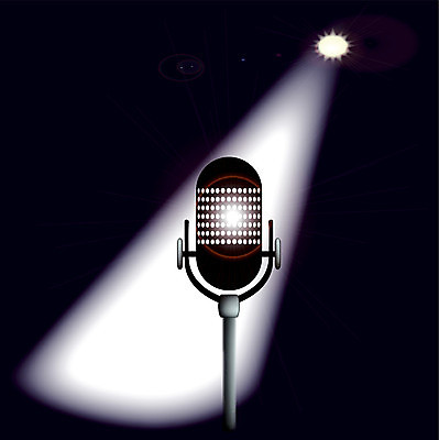 EPS 해외이미지 포스터 백그라운드 일러스트 그림자 이벤트 그래픽 공연 연주자 가수 무대 점 극장 마이크 클럽 스포트라이트 노래방 코미디언 카피스페이스 해외202004 해외일러스트 직업 음향기기 공백 음악가 파일형식 벡터 이미지허브