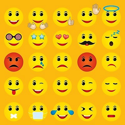 EPS 해외이미지 감정 별 안경 일러스트 천사 표정 윙크 마스크 사람없음 노란색 눈감음 다양 분노 짜증 표현 잠 울음 콧수염 눈물 메롱 손모양 따봉 이모티콘 싫은 해외202004 반하는 해외일러스트 자연요소 모양 잡화 컬러 다수 컨셉 모션 수염 최고 파일형식 벡터 손_신체부위 이미지허브