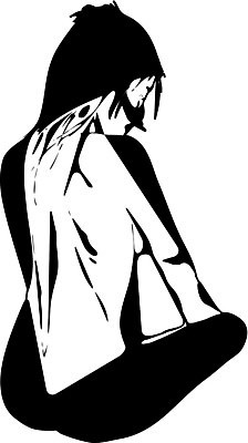 EPS 해외이미지 모양 디자인 신체 일러스트 미술 앉기 반사 우아함 그림 해외202004 해외일러스트 컨셉 모션 문화예술 파일형식 벡터 이미지허브