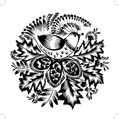 EPS 해외이미지 디자인 백그라운드 잎 일러스트 조류 수채화 미술 사람없음 검은색 소나무 원형 솔방울 해외202004 해외일러스트 도형 나무 식물 동물 컬러 문화예술 파일형식 벡터 이미지허브