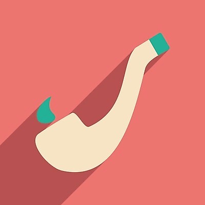 EPS 해외이미지 일러스트 담배 사람없음 담뱃대 해외202004 해외일러스트 파일형식 벡터 이미지허브