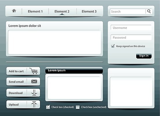 EPS 해외이미지 템플릿 디자인 백그라운드 인터넷 일러스트 비즈니스 화살 프레임 세트 상자 라벨 웹 어둠 카트 공백 회색 바 이메일 구매 땅 수집 심볼 사인 검색 메뉴 서식 페이지 네비게이션 다운로드 인터넷주소 로그인 업로드 엘리먼트 인터페이스 스타일 해외202004 해외일러스트 컬러 쇼핑 파일형식 벡터 이미지허브