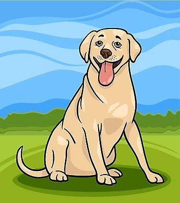 EPS 해외이미지 일러스트 앉기 사람없음 귀여움 강아지 만화 심플 해외202004 해외일러스트 컨셉 모션 반려동물 개 파일형식 벡터 이미지허브