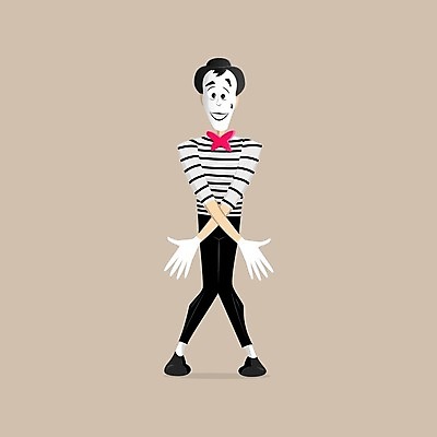 EPS 해외이미지 전통 손 남자 감정 얼굴 포즈 장갑 일러스트 넥타이 거리 사람 검은색 놀람 줄무늬 공연 연주자 프랑스 광대 흰색 표현 그리기 배우 서커스 만화 극장 마임 예술가 무릎 프랑스어 연극 고립 코미디언 파리(프랑스) 해외202004 해외일러스트 직업 문자 잡화 유럽 컬러 무늬 모션 문화예술 표정 이벤트 신체부위 음악가 연예인 파일형식 벡터 이미지허브