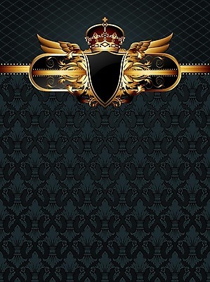 EPS 해외이미지 모양 백그라운드 곡선 날개 일러스트 벽지 왕관 프레임 미술 그래픽 장식 검은색 회색 화려 중세 황금 고급 백합 질감 복고 방패 해외202004 해외일러스트 꽃 선 컬러 컨셉 문화예술 역사 파일형식 벡터 이미지허브