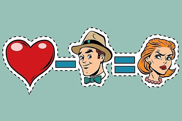 EPS 해외이미지 커플 여자 남자 감정 얼굴 컨셉 스티커 일러스트 가족 관계 결혼식 남편 휴가 발렌타인데이 사랑 미술 사람 성인 빨간색 머리 라벨 기쁨 수확 분노 짜증 하트 아내 수학 유머 만화 복고 코믹 공식 깨짐 이혼 팝 스타일 힙스터 해외202004 해외일러스트 모양 패션 컬러 결혼 농업 교과목 데이이벤트 문화예술 프레임 신체부위 파일형식 벡터 이미지허브