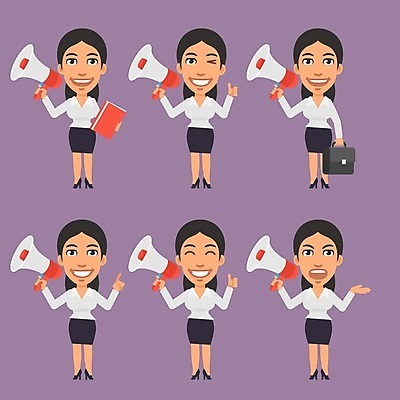 EPS 해외이미지 캐릭터 디자인 감정 산업 일러스트 비즈니스 미술 사람 그래픽 세트 여행가방 확성기 분노 업무 비즈니스우먼 플랫 만화 수집 가득함 오브젝트 클립 폴더 마스코트 캐리커처 해외202004 해외일러스트 일러캐릭터 여자 가방 문화예술 작업 직장인 그림 파일 파일형식 벡터 이미지허브