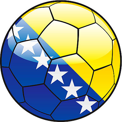 EPS 해외이미지 클립아트 스포츠 일러스트 공 축구 깃발 심볼 오브젝트 고립 보스니아 해외202004 해외일러스트 구기 파일형식 벡터 이미지허브