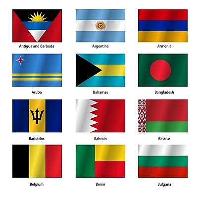 EPS 해외이미지 스티커 일러스트 사람없음 세트 세계 깃발 국기 벨기에 아르헨티나 바레인 바하마 방글라데시 벨로루시 불가리아 아르메니아 해외202004 해외일러스트 중동 남아메리카 남아시아 서유럽 파일형식 벡터 남유럽 이미지허브