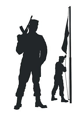 EPS 해외이미지 실루엣 무기 바다 일러스트 힘 총 깃발 수비 위험 직원 군용 싸움 전쟁 병정 명예 고립 보병 폭행 해외202004 해외일러스트 컨셉 모션 군대 촬영기법 폭력 범죄 파일형식 벡터 이미지허브