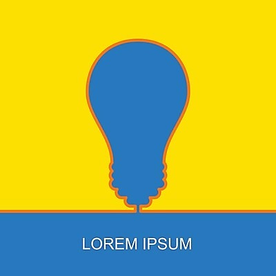 EPS 해외이미지 디자인 과학 백그라운드 컨셉 일러스트 전구 아이디어 미술 그래픽 빛 에너지 램프 심볼 윤곽 혁명 고립 해외202004 해외일러스트 문화예술 조명 파일형식 벡터 이미지허브