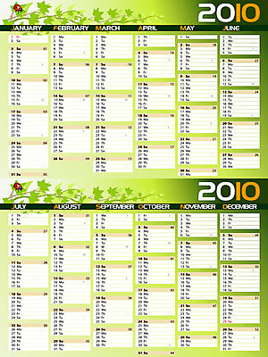 EPS 해외이미지 템플릿 디자인 영어 일러스트 비즈니스 설계 초록색 사무실 우주 다이어리 공백 달력 시간 업무 일주일 날짜 연도 약속 대추 주말 월 해외202004 해외일러스트 문자 컬러 컨셉 사무용품 작업 파일형식 벡터 이미지허브