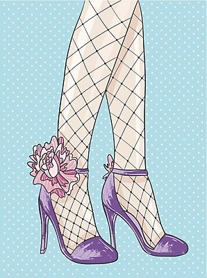 EPS 해외이미지 모델 여자 꽃 포스터 분홍색 백그라운드 신발 꽃무늬 패턴 일러스트 추상 사랑 장미 유행 점 신용카드 우아함 스케치 그림 복고 양발 스타일 해외202004 해외일러스트 식물 감정 컬러 컨셉 무늬 미술 사람 금융 파일형식 벡터 이미지허브