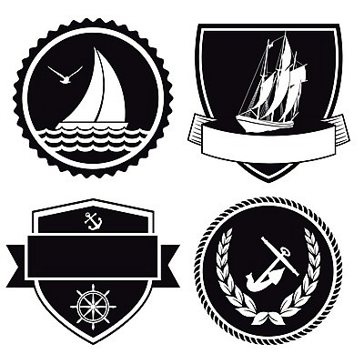 EPS 해외이미지 전통 호수 밧줄 바다 백그라운드 일러스트 항해 라벨 수상스포츠 보트 이슬 심볼 복고 선원 배지 방패 닻 우표 해외202004 해외일러스트 줄 스포츠 배_교통 프레임 파일형식 벡터 이미지허브