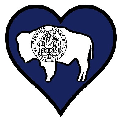 EPS 해외이미지 일러스트 미술 그래픽 미국 하트 깃발 그림 고립 와이오밍 해외202004 해외일러스트 모양 북아메리카 문화예술 파일형식 벡터 이미지허브