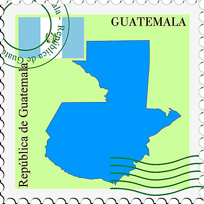 EPS 해외이미지 디자인 배너 종이 지도 인터넷 일러스트 추상 미술 사무실 깃발 편지 우표 과테말라 해외202004 해외일러스트 무늬 비즈니스 문화예술 중앙아메리카 파일형식 벡터 이미지허브