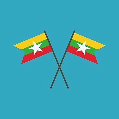 EPS 해외이미지 전통 디자인 배너 문화 물결 캠페인 여행 컨셉 일러스트 휴가 미술 경사 이벤트 그래픽 장식 축제 웹 자유 축하 깃발 막대기 플랫 만화 선거 심볼 사인 깃대 봉 애국심 대각선 교차 고립 독립 미얀마 버마 엘리먼트 전국 해외202004 해외일러스트 아시아 선 인터넷 문화예술 민주주의 파일형식 벡터 이미지허브