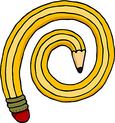 EPS 해외이미지 컨셉 생각 곡선 일러스트 아이디어 나선형 연필 만화 명상 그림 예술가 문제 욕심 해외202004 해외일러스트 선 무늬 학용품 필기구 파일형식 벡터 이미지허브