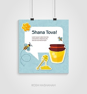 EPS 해외이미지 전통 디자인 포스터 일러스트 텍스트 휴가 새로움 프레임 라벨 축제 방 축하 인사 항아리 신용카드 축복 벌 연도 국자 엽서 배지 꿀 유대인 레터링 해외202004 해외일러스트 곤충 컨셉 주방용품 금융 예절 도자기 편지 파일형식 벡터 이미지허브