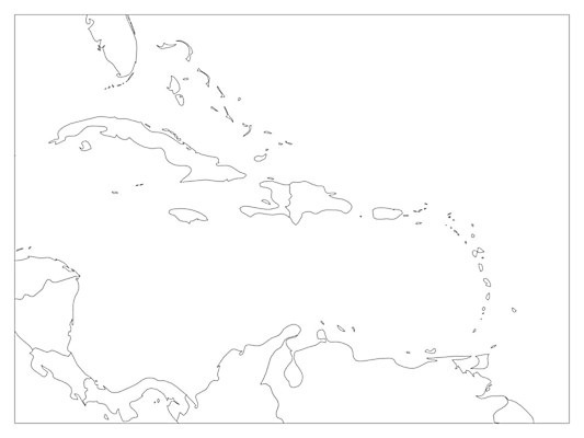 EPS 해외이미지 바다 섬 지도 일러스트 멕시코 지구본 검은색 미국 공백 흰색 중앙아메리카 콜롬비아 땅 벨리즈 윤곽 영토 지역 쿠바 남쪽 과테말라 니카라과 바하마 온두라스 자메이카 지도책 지리 코스타리카 타격 파나마 와이어프레임 해외202004 해외일러스트 컬러 북아메리카 모션 아메리카 책 남아메리카 방향 파일형식 벡터 이미지허브