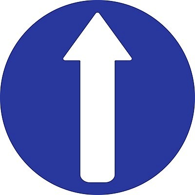 EPS 해외이미지 일러스트 간판 경고 안전 파란색 정보 흰색 표지판 원형 위험 교차로 신호 도로표지판 직진 해외202004 해외일러스트 도형 도로 길 컬러 컨셉 알림판 파일형식 벡터 이미지허브