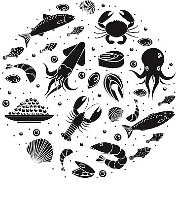 EPS 해외이미지 클립아트 동물 템플릿 실루엣 음식 바다 일러스트 재료 낚시 조개 새우 연체동물 육류 어류 요리 세트 상점 식당 수중 저녁식사 게 껍질 굴 흰색 신선 시장 플랫 바닷가재 수집 해산물 메뉴 오징어 날것 홍합 문어 연어 고립 식품점 캐비아 해외202004 해외일러스트 컬러 식재료 레저 어패류 무척추동물 촬영기법 갑각류 식사 수중동물 가재 파일형식 벡터 이미지허브