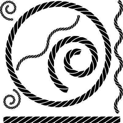 EPS 해외이미지 클립아트 디자인 밧줄 일러스트 그래픽 장식 금속 검은색 전선 흰색 원형 고리 카우보이 오브젝트 매듭 철사 서쪽 엘리먼트 해외202004 해외일러스트 도형 줄 컬러 재질 방향 파일형식 벡터 이미지허브