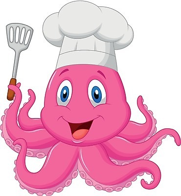 EPS 해외이미지 클립아트 동물 직업 캐릭터 접시 디자인 응시 행복 얼굴 음식 바다 분홍색 포크 컨셉 일러스트 요리 미소 빨간색 식당 요리사 수중 저녁식사 초밥 기쁨 잡기 업무 입 만화 오징어 문어 주걱 촉수 주인 점심식사 고립 깊이 마스코트 캡모자 해외202004 해외일러스트 일러캐릭터 모자_잡화 식기 시선 감정 컬러 모션 주방용품 연체동물 표정 신체부위 상점 식사 수중동물 작업 일본음식 파일형식 벡터 이미지허브