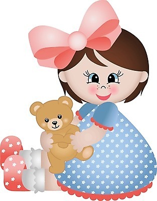 EPS 해외이미지 클립아트 드레스 행복 어린이 인형 일러스트 놀이 그래픽 장난감 곰인형 고리 만화 고립 스크랩북 해외202004 해외일러스트 옷 감정 사람 파일형식 벡터 이미지허브