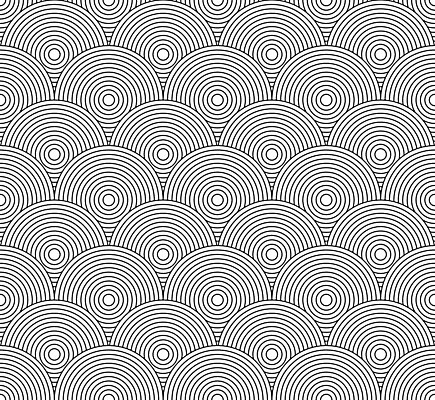 EPS 해외이미지 모양 편집 백그라운드 패턴 일러스트 추상 흑백 미술 그래픽 견본 검은색 흰색 원형 질감 겹침 완벽 미니멀 효과 해외202004 해외일러스트 도형 컬러 컨셉 무늬 문화예술 촬영기법 파일형식 벡터 이미지허브