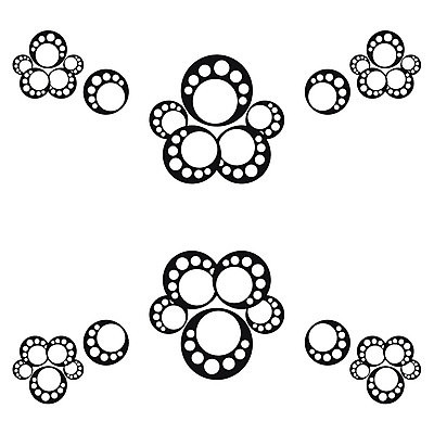 EPS 해외이미지 디자인 백그라운드 일러스트 추상 장식 검은색 해외202004 해외일러스트 컬러 무늬 파일형식 벡터 이미지허브