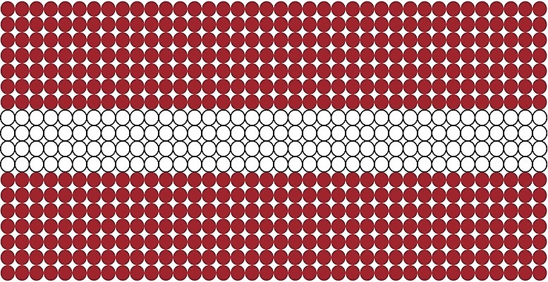 EPS 해외이미지 디자인 배너 유럽 백그라운드 일러스트 추상 그래픽 빨간색 흰색 깃발 점 원형 심볼 사인 애국심 고립 라트비아 전국 해외202004 해외일러스트 도형 나라 컬러 무늬 북유럽 파일형식 벡터 이미지허브