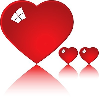 EPS 해외이미지 딸 아들 컨셉 일러스트 가족 엄마 추상 사랑 미술 그래픽 빨간색 빛 반사 하트 광택 특별함 해외202004 해외일러스트 모양 감정 컬러 무늬 관계 문화예술 파일형식 벡터 이미지허브