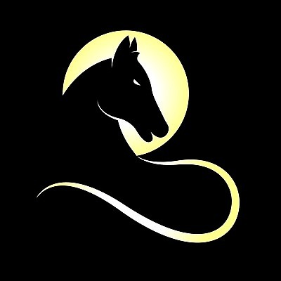 EPS 해외이미지 디자인 얼굴 일러스트 추상 동물원 사람없음 노란색 검은색 경쟁 달 말_동물 심볼 서쪽 해외202004 해외일러스트 자연요소 컬러 컨셉 무늬 포유류 신체부위 방향 파일형식 벡터 이미지허브