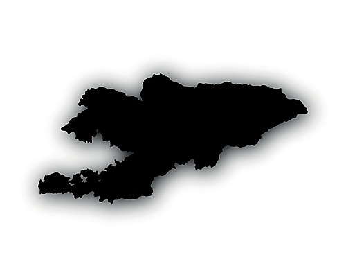 EPS 해외이미지 모양 실루엣 백그라운드 지도 일러스트 3 그림자 그래픽 검은색 흰색 그늘 심볼 고립 키르기스스탄 해외202004 해외일러스트 컬러 촬영기법 중앙아시아 파일형식 벡터 이미지허브