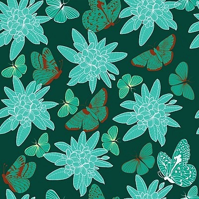 EPS 해외이미지 식물 꽃 꽃다발 나비 백그라운드 잎 꽃무늬 패턴 일러스트 자연 그래픽 벚꽃 직물 그림 하와이 발리 아열대 엘리먼트 이국적 하와이인 해외202004 해외일러스트 외국인 섬 곤충 무늬 미국 생태계 인도네시아 파일형식 벡터 이미지허브