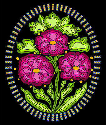 EPS 해외이미지 모양 디자인 꽃 분홍색 백그라운드 꽃무늬 일러스트 벽지 추상 프레임 미술 그래픽 장식 빨간색 초록색 파란색 컬러풀 검은색 나뭇가지 원형 그리기 해외202004 해외일러스트 도형 나무 식물 컬러 무늬 모션 문화예술 파일형식 벡터 이미지허브